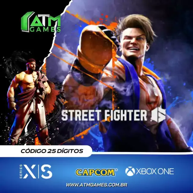Street Fighter 6 - Código 25 Dígitos  