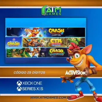 Crash Bandicoot™ Pacote de Crashiversário - Código 25 Dígitos  