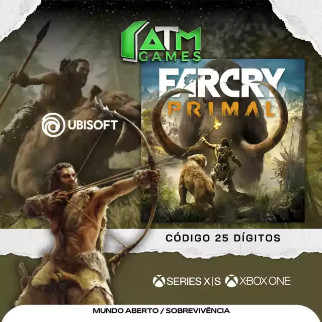 Far Cry Primal - Código 25 Dígitos  