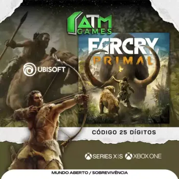 Far Cry Primal - Código 25 Dígitos  