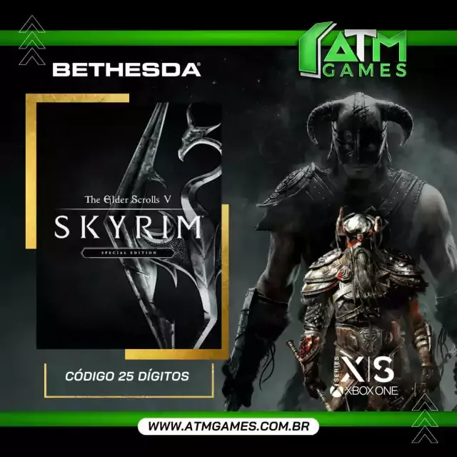 The Elder Scrolls V: Skyrim Special Edition - Código 25 Dígitos  
