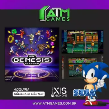 SEGA Genesis Classics - Código 25 Dígitos  