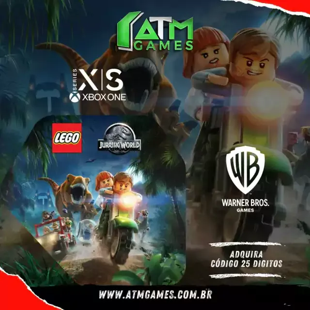 LEGO® Jurassic World™ - Código 25 Dígitos  