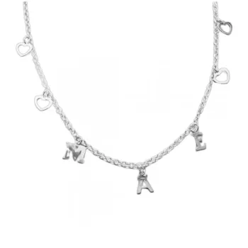 Colar de prata 950  MÃE - GV179