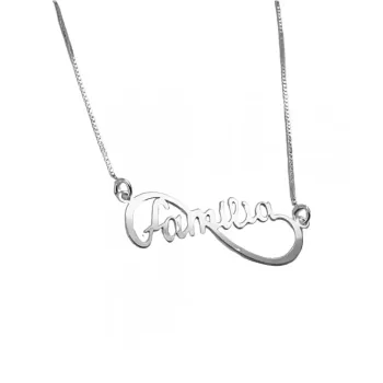 Colar de prata infinito família - GV120