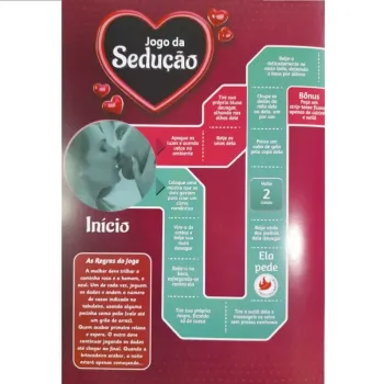 Jogo da Sedução para Casais Tabuleiro - JS01 - Foto 2