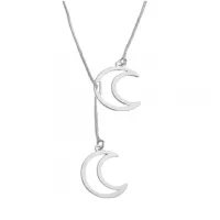 Colar de prata 950 lua - GV163