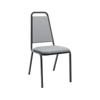 Kit com 4 Unidades Cadeira de Treinamento com Prancheta Antipânico Escamoteavel e Gradil para Livros TH2 - Foto 12