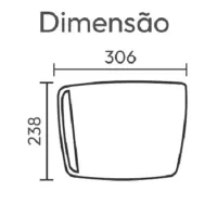 Cadeira de Treinamento TH2 com Prancheta Antipânico Escamoteavel e Gradil para Livros - Foto 3