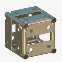  Cubo Aço Q15  – 5 Faces