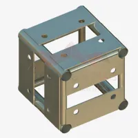 Cubo Aço Q25  – 4 Faces
