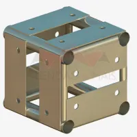   Cubo Aço Q30  – 4 Faces