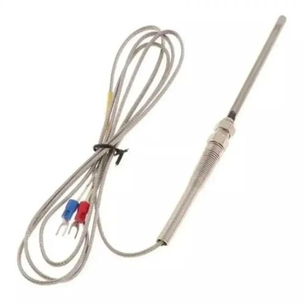 SENSOR TERMOPAR TIPO K PONTA 50MM 4 METROS
