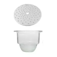 Cuba e Disco para Dessecador 240mm