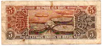 C112 - 5 Cruzeiros - Série 091 - Índio - Data: 1962 - R - Foto 2