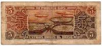 C112 - 5 Cruzeiros - Série 091 - Índio - Data: 1962 - BC - Foto 2
