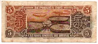 C112 - 5 Cruzeiros - Série 093 - Índio - Data: 1962 - MBC - Foto 2
