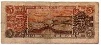 C112 - 5 Cruzeiros - Série 093 - Índio - Data: 1962 - UTG - Foto 2