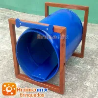 Túnel Plástico Petplace Azul