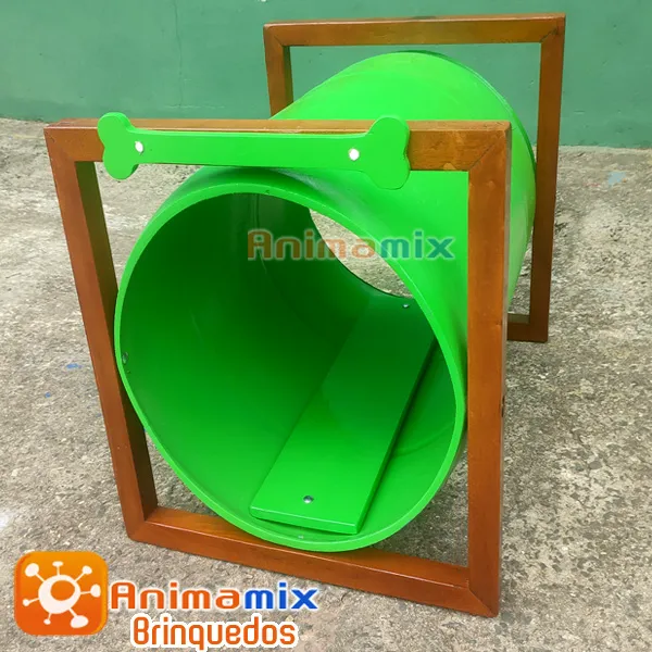 Túnel Plástico  Petplace Verde