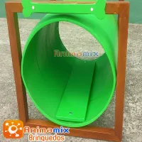 Túnel Plástico  Petplace Verde - Foto 2