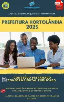 Apostila Hortolândia Analista Jurídico Assistência Social 2025