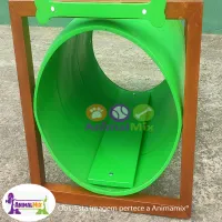 Tambor Túnel Plástico Petplace Verde - Foto 2