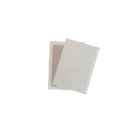10 Pares de Capa Dura de Agenda para Sublimação com Furação A5 2x1   - Foto 2