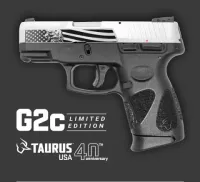 PISTOLA TAURUS G2C  9mm  40Anos USA - Foto 3
