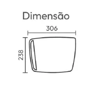 Kit com 10 unidades Cadeira de Treinamento Empilhável Ergoplax com Prancheta Escamoteável Anti Pânico - Foto 6