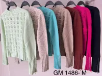 Blusa tricot mousse Gm 1486 Tam M - Foto 2
