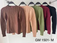 Blusa tricot modal Gm 1501 Tam M  - Foto 2