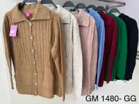 Casaco tricot mousse plus Gm 1480 Tam GG  - Foto 2