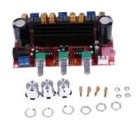 Kit Placa Montada Amplificador 2.1 - 200w Rms 50w+50w+100w TPA 3116 - Foto 3