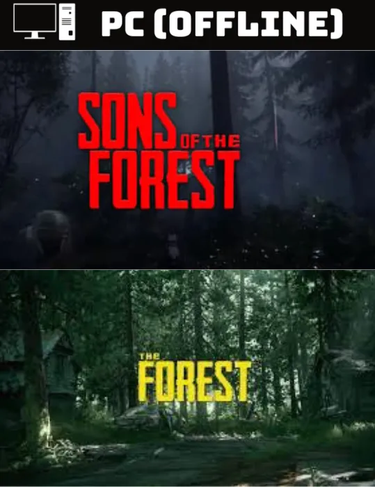  Sons of The Forest  Pc +  The forest Pc - stem offline