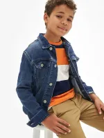 Camiseta  Infantil GAP Listras Manga Curta Masculino  - Foto 2