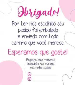 Pack Cartão de Agradecimento - Foto 2