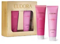 Kit Presente Natal Niina Secrets: Loção Hidratante Desodorante Corporal 100ml + Sabonete Líquido em Calda 100ml