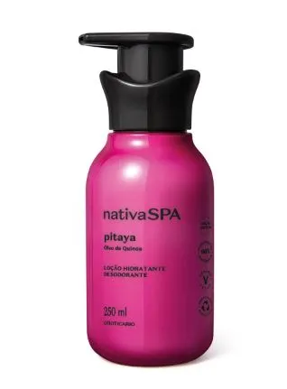Loção Hidratante Desodorante Corporal Nativa SPA Pitaya 250ml Imagem