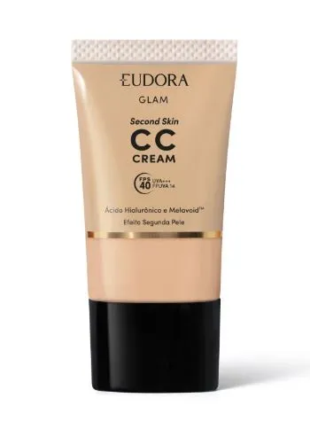 CC Cream Eudora Glam Second Skin 30ml