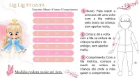 Vestido Festa Elsa Frozen com Capa Lig Lig - Foto 4