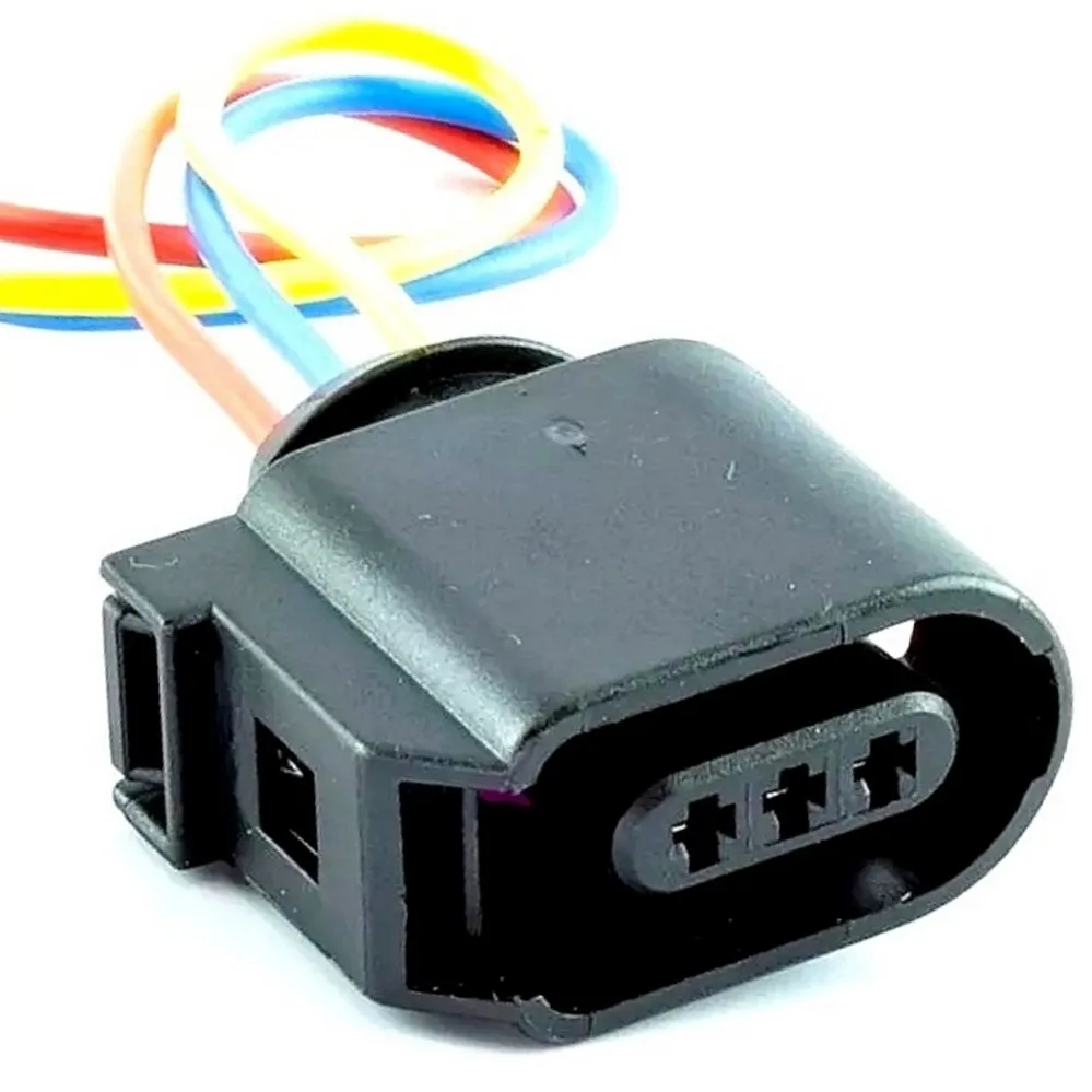 Conector Chicote 3 Vias Bobina Ignição Audi Volkswagen TC 1784