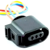 Conector Chicote 3 Vias Bobina Ignição Audi Volkswagen TC 1784