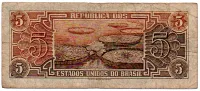 C112 - 5 Cruzeiros - Série 097 - Índio - Data: 1962 - R - Foto 2