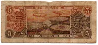 C112 - 5 Cruzeiros - Série 098 - Índio - Data: 1962 - UTG - Foto 2