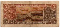 C112 - 5 Cruzeiros - Série 103 - Índio - Data: 1962 - BC - Foto 2