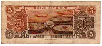 C112 - 5 Cruzeiros - Série 104 - Índio - Data: 1962 - BC - Foto 2