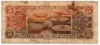 C112 - 5 Cruzeiros - Série 108 - Índio - Data: 1962 - BC - Foto 2