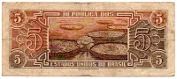 C112 - 5 Cruzeiros - Série 109 - Índio - Data: 1962 - BC - Foto 2