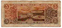 C112 - 5 Cruzeiros - Série 109 - Índio - Data: 1962 - R - Foto 2